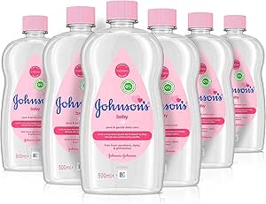 Johnson's Baby Oil 500ml (Six Pack)