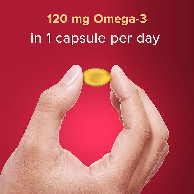 Seven Seas Cod Liver Oil One-A-Day Omega-3 Fish Oil and Vitamin D, 60 Capsules