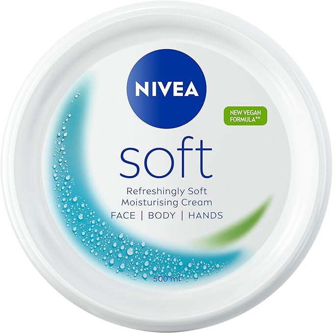 NIVEA Soft Moisturising Cream (500ml)