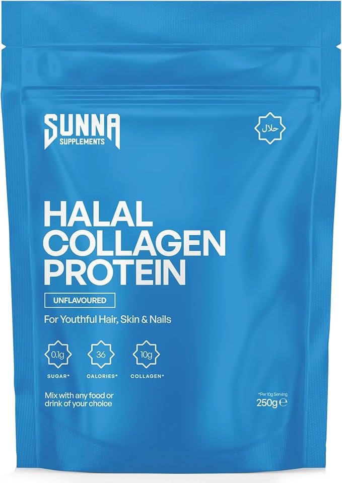SUNNA SUPPLEMENTS - Halal Bovine Collagen Protein Powder